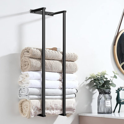 Wall Mounted Required Towel Rack
