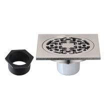 Brushed Nickel PRO Drain Cover - Sleek and Functional