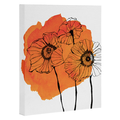 « orange pops », impression
