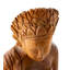 Statue artisanale en bois sculpté Lakshmi