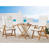 Borchardt 2 Seater Bistro Set with Cushions