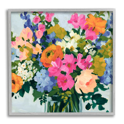 «Vivid Bouquet Blooms» par Victoria Barnes