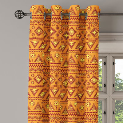 Sateen Blackout Curtains / Drapes Single Panel