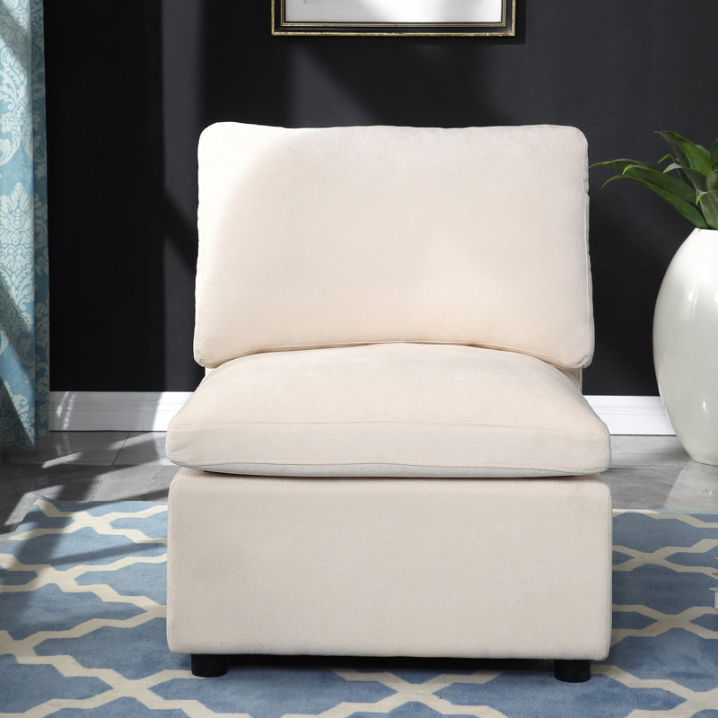 Canapé modulaire beige: Reconfigurable pour une expérience d'assise confortable Canapé modulaire en chenille: Modules réglables Confort optimal