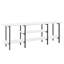 Console Celine 71 "en blanc (3 tablettes)-124922185