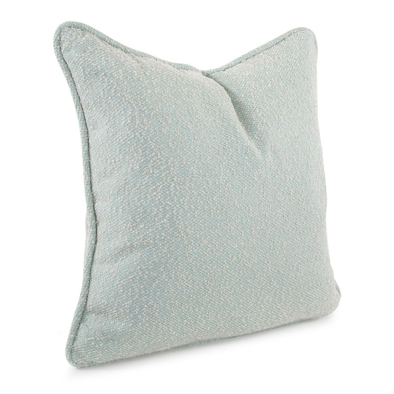 Coussin corail d'Alicante, Bleu, Carré H 24 po x l 24 po