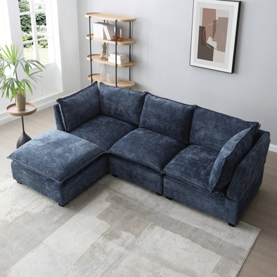 Airiana 4 - Piece Upholstered Sectional by Latitude Run