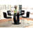 Leatherette 2Pcs Counter Height Dining Chairs