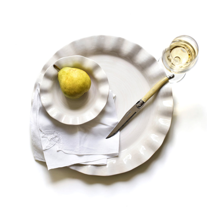 Plateau rond Signature Ruffle