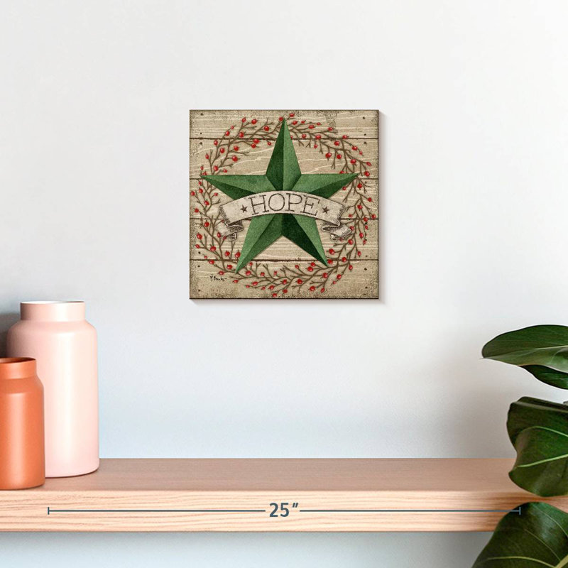 Tergel Barn Star avec baies II, H 10 po x l 10 po