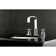 Kingston Brass Concord Two-Handle 3-Hole Deck Mount Widespread Bathroom Faucet with Retail Pop-Up Drain