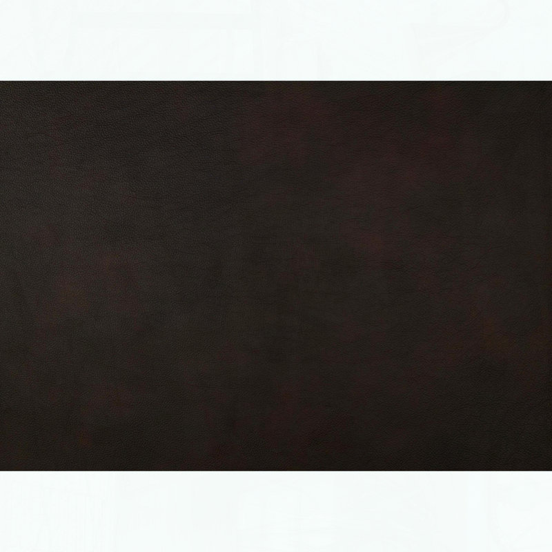 Fauteuil demi-tonneau pivotant en cuir à grain supérieur - bronze - sans assemblage, Bronze