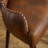 Tufted Button Back Barrel Chair With Nailhead