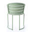 Jardin bistro de jardin - fer, 2 chaises et table incluses, teinte élégante, comprend
