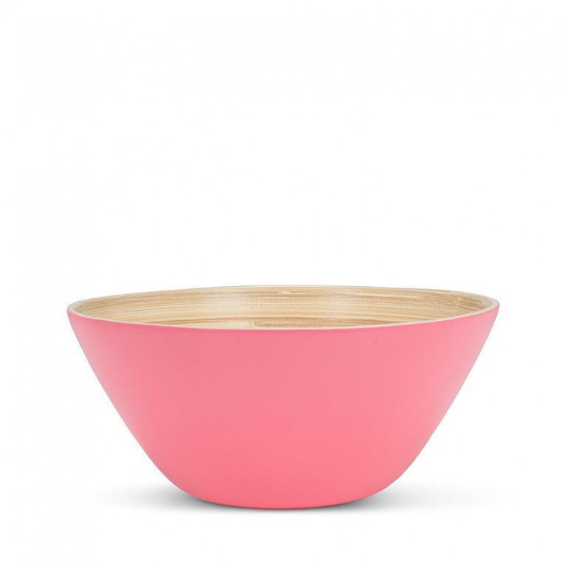 Bol profond moyen mat, Rose