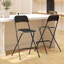 Ensemble de 2 tabourets pliables avec repose-pieds-1230872544