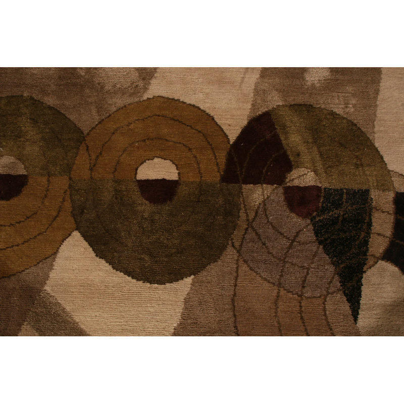 One-of-a-Kind 4' X 6' Hand Knotted Area Rug