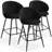 26" Swivel Upholstered Counter Height Bar Stools-21874698