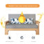 Burlywood, canapé-lit modulaire en lin gris-662298636