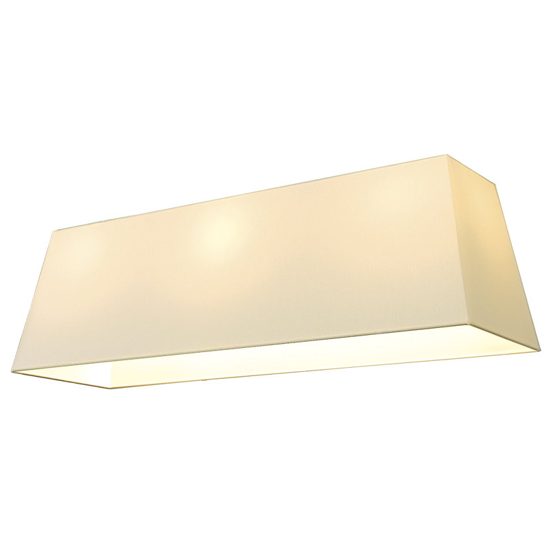 Renteria 30cm H Rectangle Lamp Shade, White