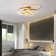 Shawntae 3-Light LED 50W Modern Flush Mount Ceiling Fixture Remote Dimmable