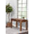 Dame Writing Desk with Built-In Electrical Outlet