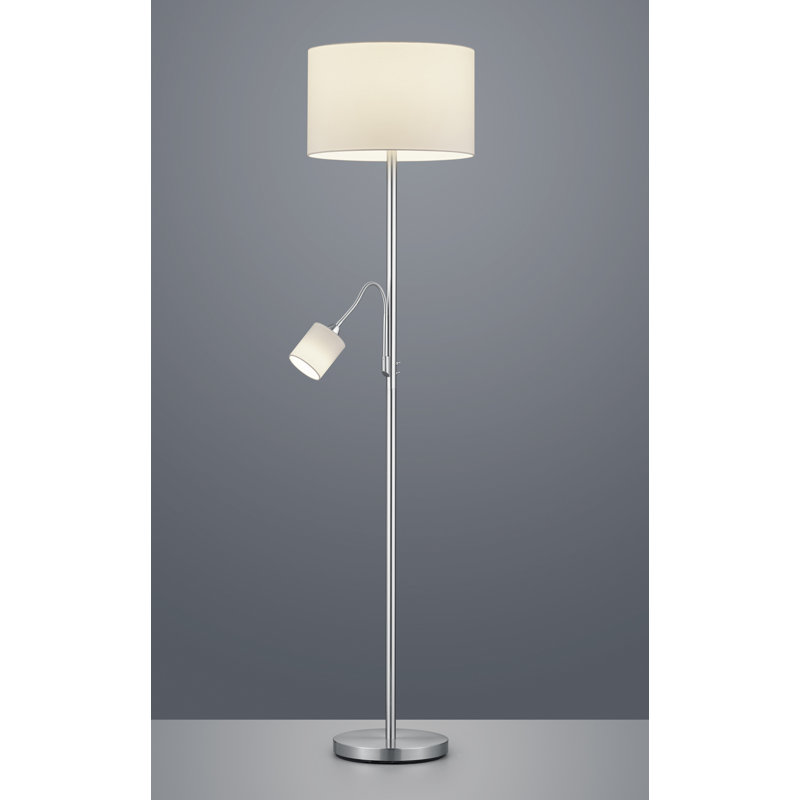 Rister 170cm Traditional Floor Lamp, White