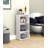  3‑Tier Open Shelf Bookcase – High-Density Engineered Wood,15.9″ W × 11.8″ D × 35.7″ H-125300518-125300520