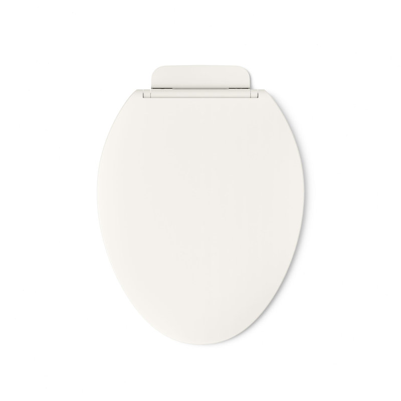 Glissade Readylatch Quiet-Close Toilet Seat, Biscuit
