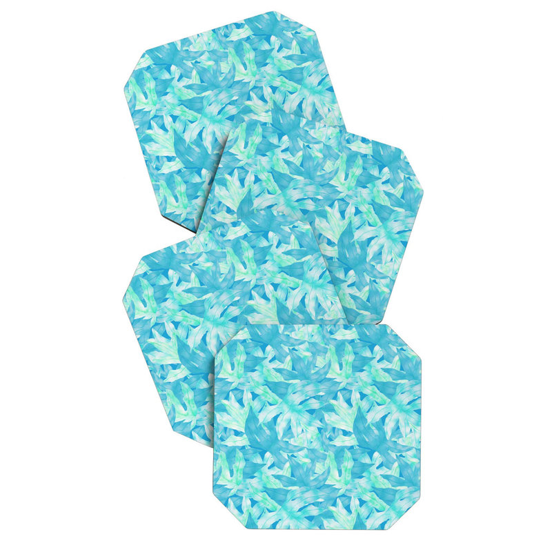 Sous-verre turquoise