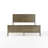Martha Stewart Corbin Wooden Platform Bed With Headboard And Footboard-97967490-97967487