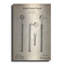 Art mural en métal «Mouth Mirror Blueprint Brevet Parchment»-1129585609