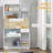 Freestanding Kitchen Buffet Hutch With Storage