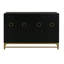 Console Ebano foncé 4 portes