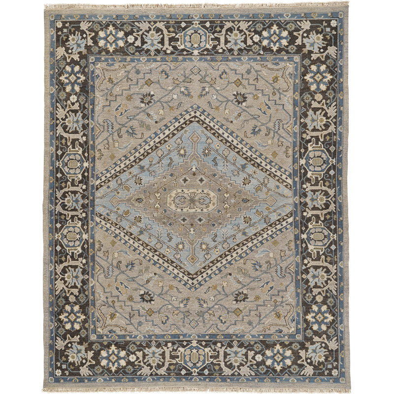 Fitzroy Wool Oriental Indoor Rug, Rectangle 2' x 3'