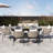 Versatile Alfresco Dining Set with Expandable Table and Comfortable Chairs