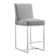 Element Upholstered Counter Stool with Metal Frame
