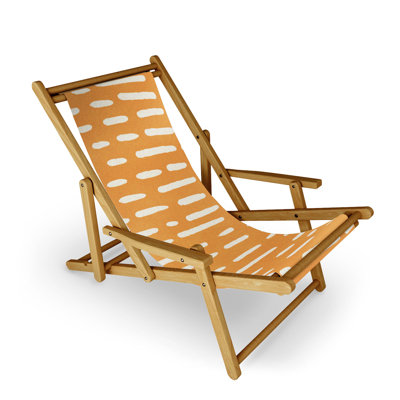 Chaise longue pliante inclinable Giana