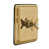 Unlacquered Satin Brass