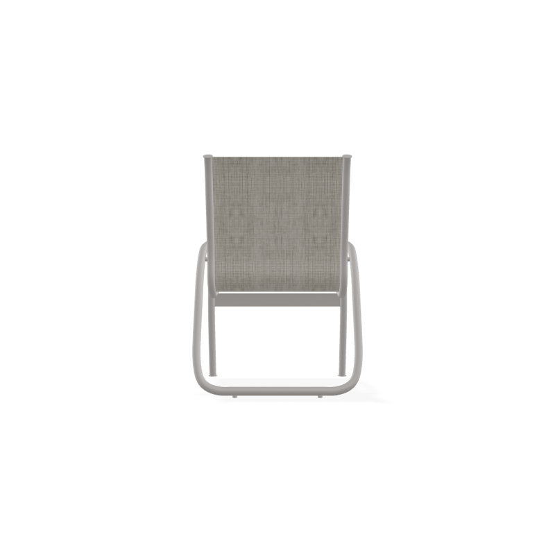 Fauteuil de patio Gardenella, Gris chaleureux texturé, Fumée
