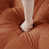 Chenille orange sélectionné