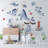 Perao Animals 50 - Piece Wall Sticker / Decal
