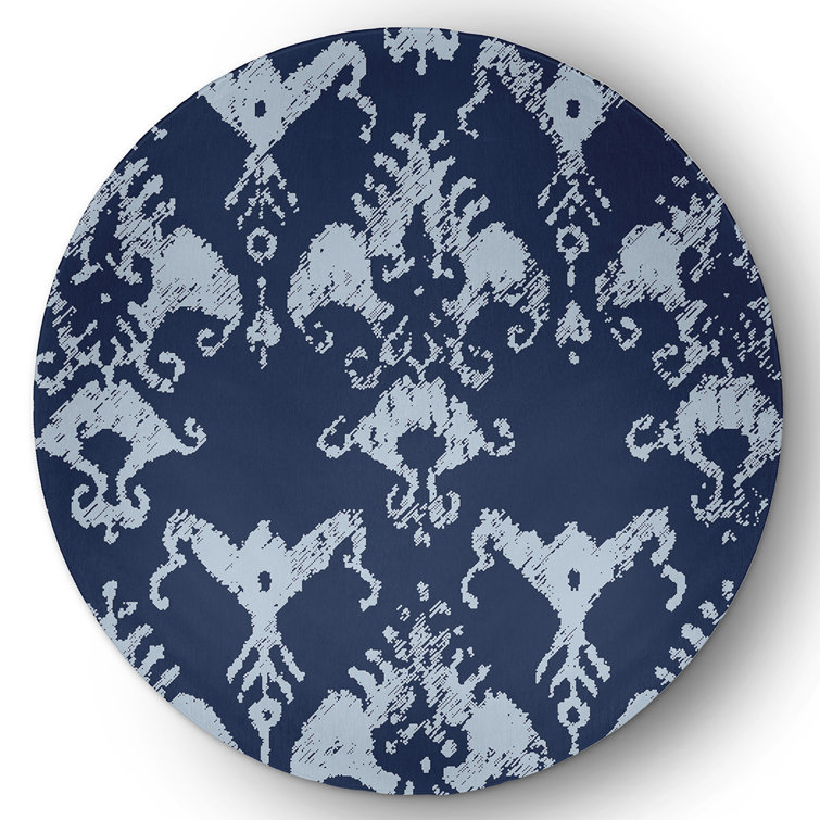 Chenille Ikat Indoor Rug