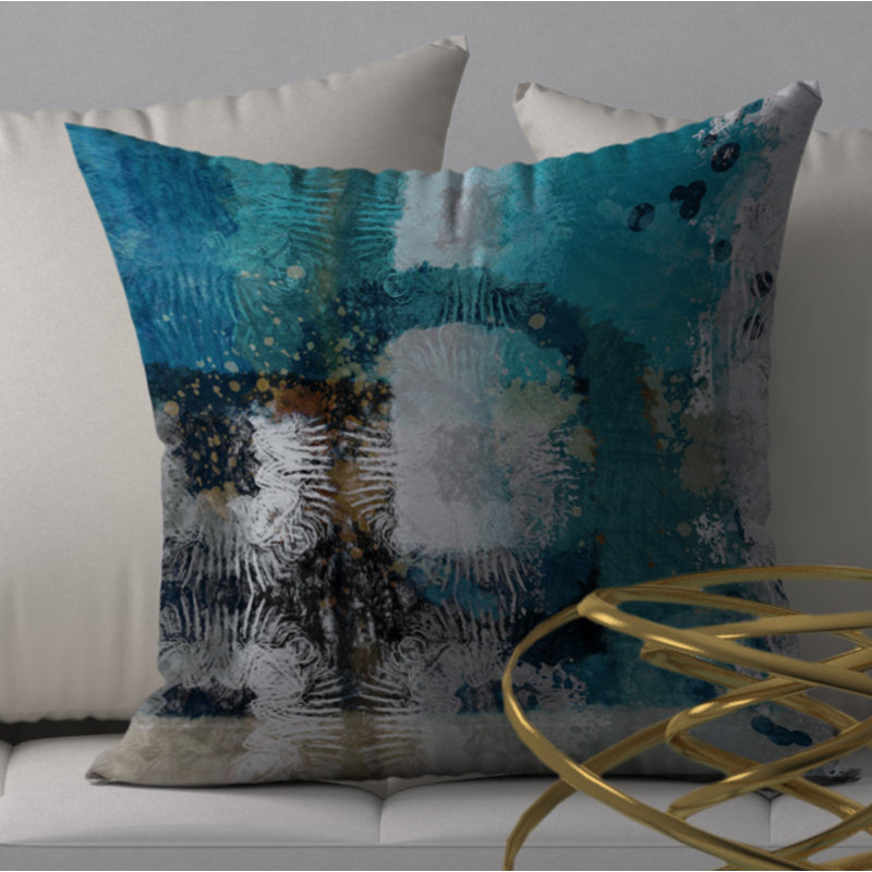 Housse de coussin carrée/insert, 24 po x 24 po