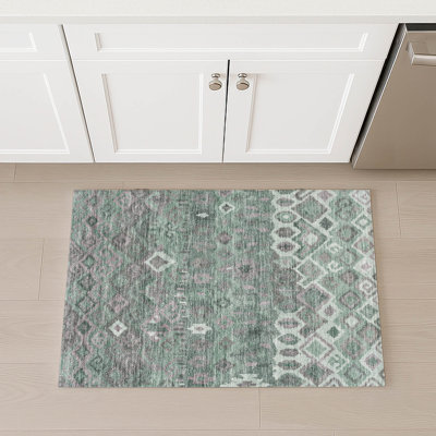 Machine Washable Indoor/Outdoor Matteson ACN2304 Casual Rug