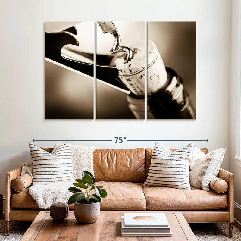 Yarlin Wine Cork, 42" H x 65" W