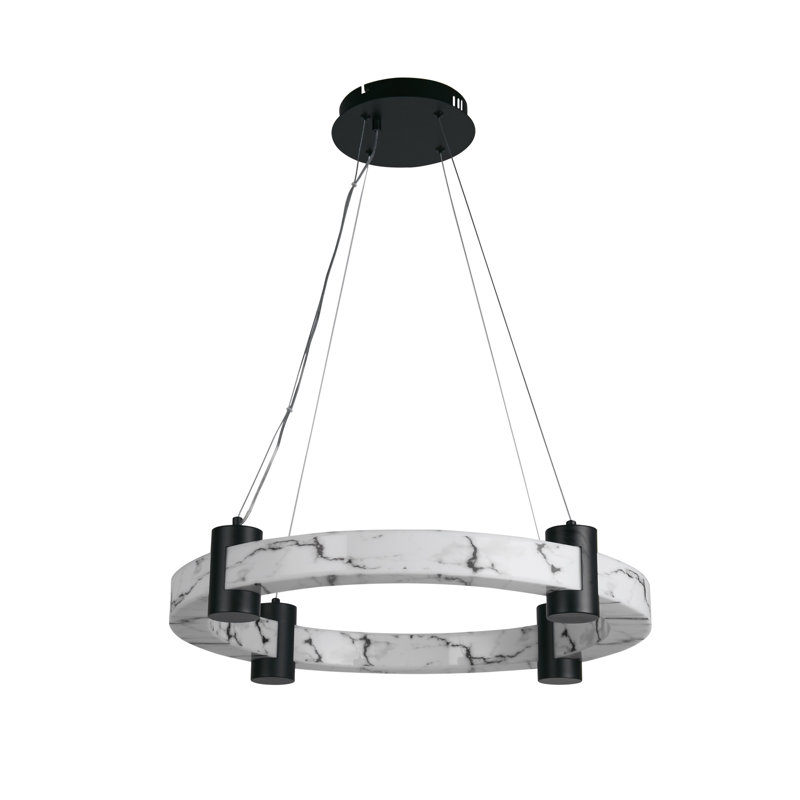 Dannolfo 1 - Light Black LED Pendant