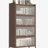 57'' Tall Metal 4 Flip Doors Cabinet, Bookcase with Storage-592988263