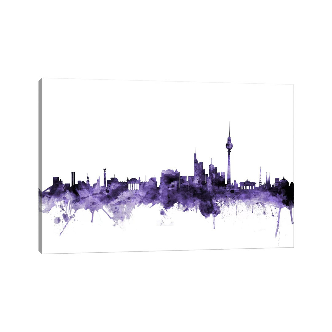 Berlin, Germany Skyline by Michael Tompsett - Wrapped Canvas Gallery-Wrapped Canvas Giclée