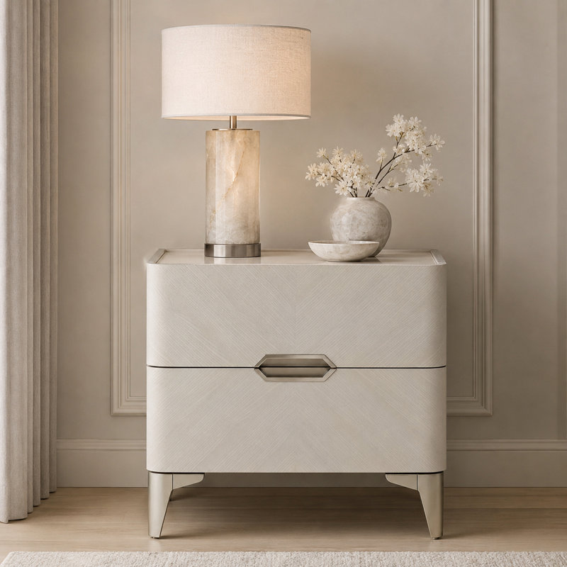 Penthouse Nightstand - Ash Gray